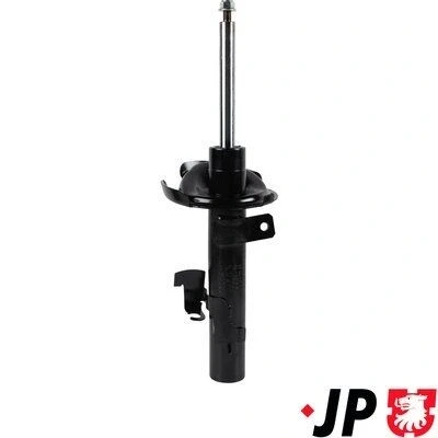Bild av JP GROUP 1542105080 Amortisseur Essieu avant droit Pression de gaz Système bitube Jambe suspension Goujon en haut FORD: Focus 2, C Max, Max
