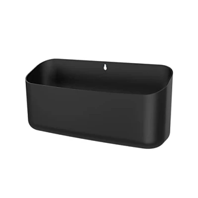 Bild av MoKo Magnetic Dry Erase Marker Holder, Widen Pen Storage for School Supplies, Whiteboard, Refrigerator, Locker, Laundry Basket Lint Holder Bin Dryer, Washing Machine, Black