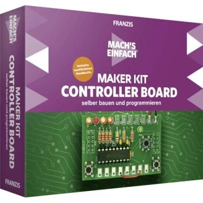 Bild av FRANZIS 67099 Mach&#039;s einfach Maker Kit Controller Board selbst bauen und programmieren