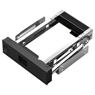 Bild av ORICO 1106SS Metall och plast SATA 6 Gb/s 3,5 tum HDD Mobile Rack för 22 TB, hot swap, verktygsfri, förlustfri överföring, kompatibel med Mac, Windows, Linux