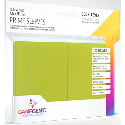 Bild av Gamegenic GGS11022ML Prime Sleeves (100 Pack), Lime