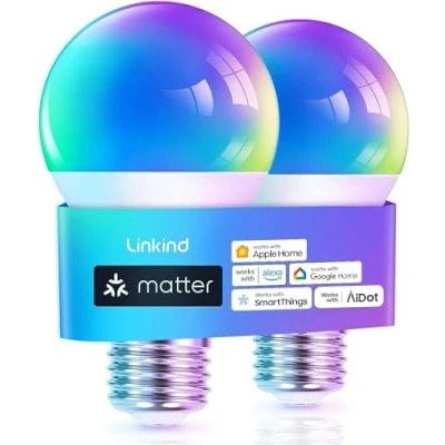 Bild av Linkind Matter WiFi glödlampor 2 pack