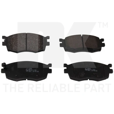 Bild av NK 223520 Jeu de plaquettes frein avec indicateur d&#039;usure tôle anti bruit sans accessoires HYUNDAI: i20 I 3/5 portes, ACCENT 3