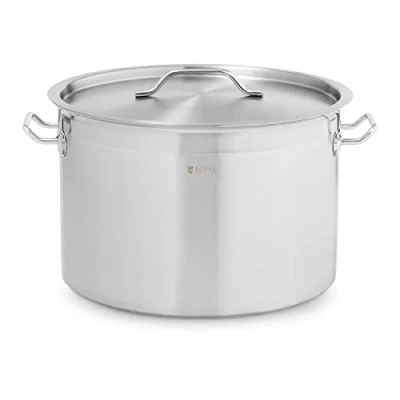 Bild av Royal Catering RC SSP23 kastrull induktion 23 l rostfri induktionsspis induktionshäll rostfritt stål gryta