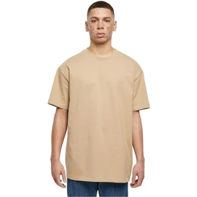 Bild av Build Your Brand Heavy Oversize T shirt för män, Unionbeige, 4XL
