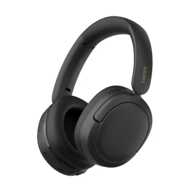 Bild av Edifier W800BT SE Over ear Hörlurar Bluetooth 5.4 Trådlösa Öronlurar AI samtal Brusreducering 45 timmars Speltid Snabbladdning Speläge Fällbara Svart