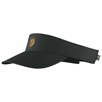 Bild av Fjällräven Svart Visor Keps Abisko Cap Black @ Hatstore