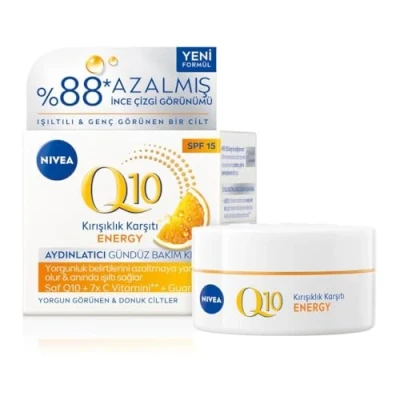 Bild av Nivea Q10 Energy Healthy GLOW DAY CARE SPF 15 Dagkräm, Storlek: 50 ml,
