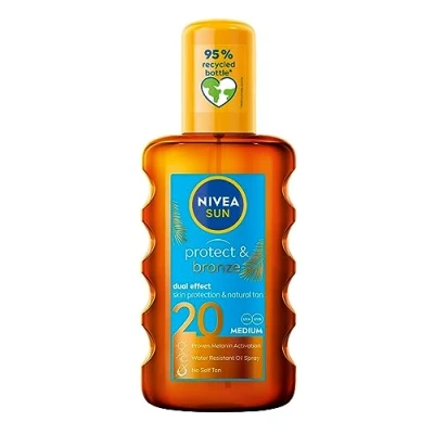 Bild av NIVEA SUN Protect &amp; Bronze Solcellsspray SPF 20, 200 ml