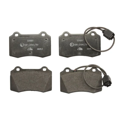 Bild av ATE 13.0460 4801.2 Jeu de plaquettes frein contact signal d&#039;usure inclus SEAT: Leon I 3/5 portes