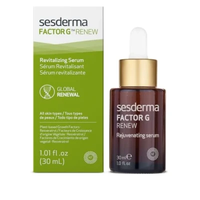 Bild av Sesderma Factor G Renew Liposomal serum Rejuvenating 7 tillväxtfaktorer slätare, fylligare hud för ansiktet Befuktat ansikte Ökad elasticitet 30 ml