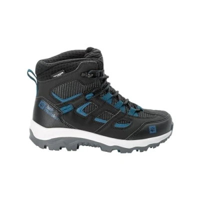 Bild av Jack Wolfskin VOJO Texapore MID Unisex Hikingskor för barn, Storlek: 32, Schwarz Textil/syntet