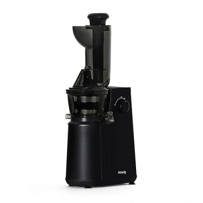 Bild av H.Koenig_GSX24, Mixeur Fruits et Légumes Cold Press, Multifonctions, Buse Extra Large, 400 W, Sans BPA, Inox Ac, Gris