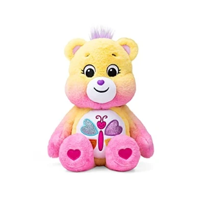 Bild av Care Bears Lugnande hjärtbjörn (doftande) 35 cm medium plysch Samlarobjekt söt leksak, gosiga leksaker för barn, mjuka flickor pojkar, söta teddies lämpliga pojkar i