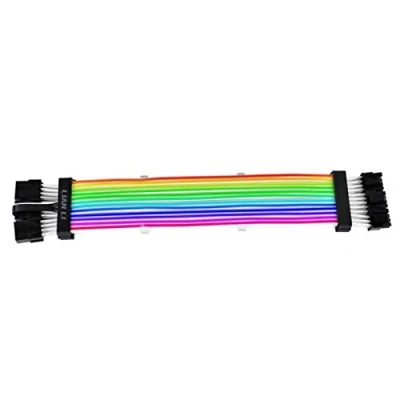 Bild av Lian Li Strimer Plus trippel 8 stift RGB PCIe VGA Stromkabel + Fernbedienung