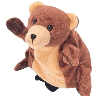 Bild av Beleduc Handpuppe BÄR Gosedjur för barn, Storlek: One Size, Brown