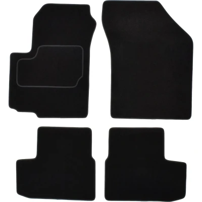 Bild av MAMMOOTH A041 OPL25 PRM 01 Ensemble de tapis sol Textile avant et arrière 4 noir OPEL: Agila B