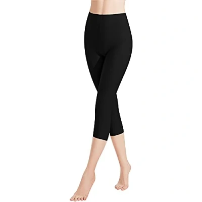Bild av Libella 1/3 pack dam leggings 3/4 byxor bomull capri med hög midja färgglada slim fit träningsbyxor flera färger 4161 VA