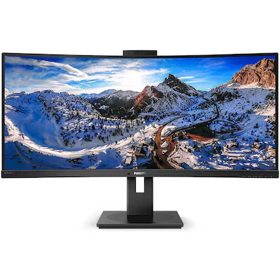 Bild av 34&quot; Philips P line 346P1CRH 3440x1440 100Hz VA USB HUB LAN (RJ 45) Speakers Curved