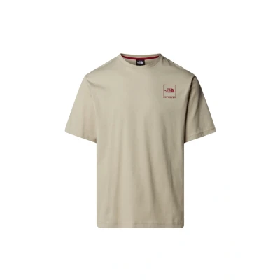 Bild av The North Face M Coordinates Relaxed SS Tshirt med print, Storlek: Medium, Clay grey