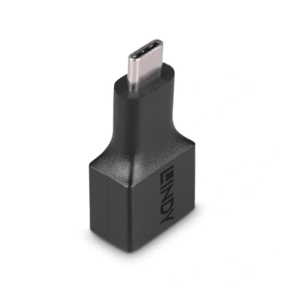Bild av LINDY 41899 USB 3.2 typ C hane till A hona adapter svart