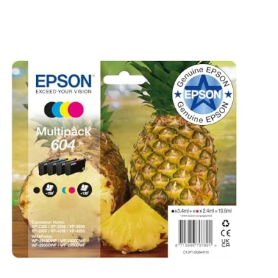 Bild av Epson C13T10G64010 604 multipack; svart, cyan, magenta, gul