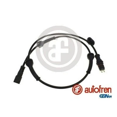 Bild av ABS givare, Sensor, hjulvarvtal, framaxel höger, vänster, renault, 8200446282