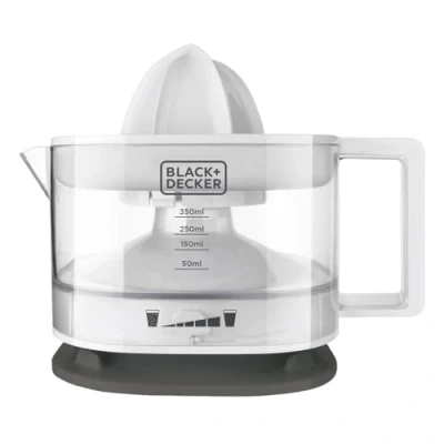 Bild av BLACK+DECKER ES9240060B Citruspress, Vit, Grå, 350 ml
