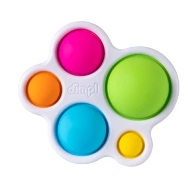 Bild av Fat Brain Dimpl, Early Development Toy, Educational Push and Pop Sensory Toy for Babies, Colourful Boys Girls Aged 10 Months Older