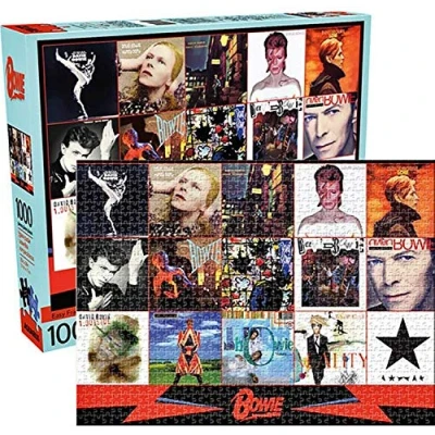 Bild av Licensed 65330 David Bowie Albums 1000 Piece Jigsaw Puzzle, Multi Colored