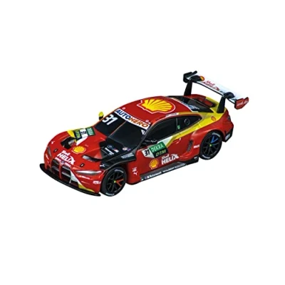 Bild av Carrera GO!!! 20064224 BMW M4 GT3 DTM Slotbil, skala 1:43, original licens, detaljerad kopia av mästaren, perfekt för barn från 6 år, action på racerbanan, Ready to Race