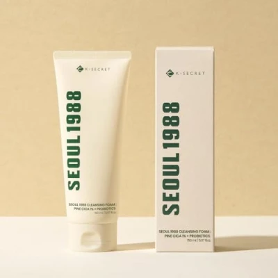 Bild av KSECRET SEOUL 1988 Cleansing Foam: Pine Cica 1% + Probiotics 150ml