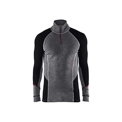Bild av UNDERSTÄLL 4699 1736 ZIPTRÖJA XWARM GRÅ/SVART XXXL Beijerbygg Byggmaterial