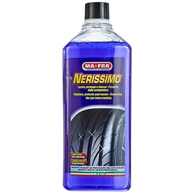 Bild av Ma Fra, Nerissimo, koncentrerad flytande däckglans med hög täckningsförmåga, skyddar, återställer och bevarar färgen, klibbfri, 1 000 ml