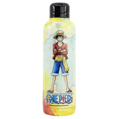 Bild av Stor One Piece Karta Flaska i rostfritt stål 515 ml format