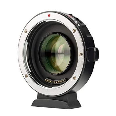 Bild av VILTROX EF M2 II EOS Canon till M4/3 objektivmonteringsadapter AF 0,71 x fokalreducerande hastighetsbooster linsomvandlare för seriens objektiv kamera GH4 GH5 GF6 GF1 GX1 GX7 E M5 M10 M10II PL5