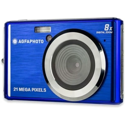 Bild av AGFA Photo Realishot DC5200 kompakt digitalkamera (21 MP, 2,4&quot; LCD, Digital 8X Zoom, litiumbatteri) blå