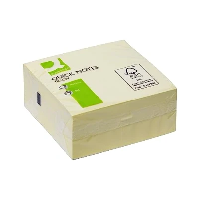 Bild av Q Connect Quick Note Cube 76 x mm gul