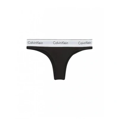 Bild av Calvin Klein Brasiliansk damtrosor i stretch bomull, svart (svart), M, Svart, M