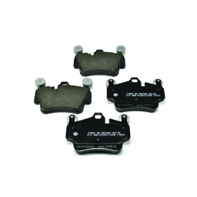 Bild av HELLA 8DB 355 012 721 Jeu de plaquettes frein préparé pour indicateur d&#039;usure PORSCHE: Cayman, 911 Coupe, Boxster