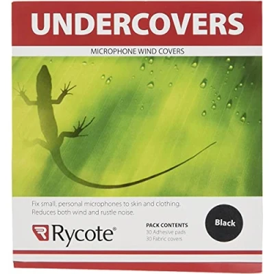 Bild av Rycote 065101 Undercover för Lavalier mikrofon svart (förpackning med 30)