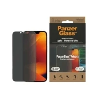 Bild av PanzerGlass Privacy Screen Protector Apple iPhone 14 13 Pro Ultra Wide Fit w. EasyAligner