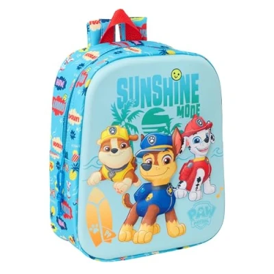 Bild av Paw Patrol 3D Mini Ryggsäck 6L, Ljusblå