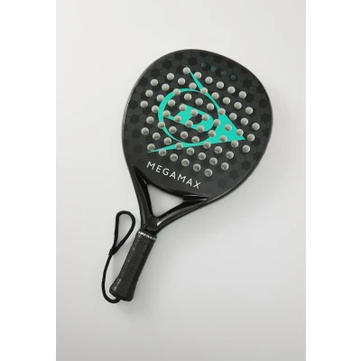 Bild av Dunlop Megamax Unisex Padelracket, Storlek: One Size, Black/grey/light grey/white/green