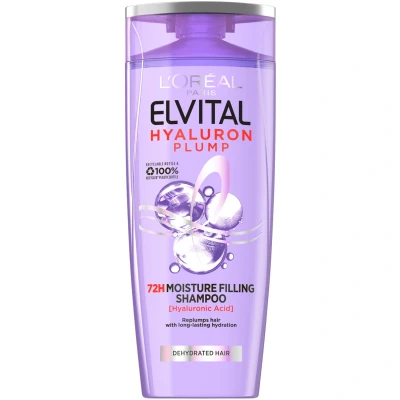 Bild av L&#039;Oréal Paris Elvital Hyaluron Plump Duo Shampoo 250 ml + Conditioner 200