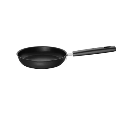 Bild av Fiskars stekpanna, Ø 20 cm, Passar alla hällar, aluminium/bakelit, reptålig, non stick beläggning, Hard Face, svart, 1052221