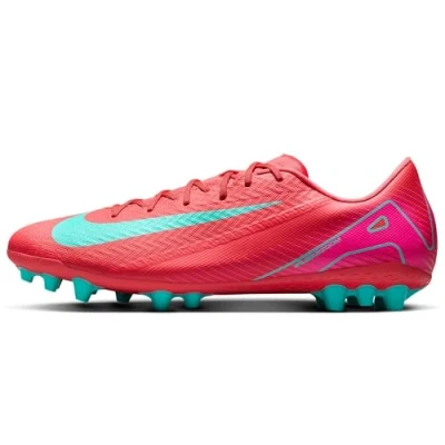 Bild av Nike Performance ZOOM Vapor 16 Academy AG Fotbollsskor fasta dobbar, Storlek: 45, Ember glow/aurora green Konstmaterial
