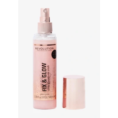 Bild av Makeup Revolution FIX &amp; GLOW Fixing Spray Fixeringsspray puder, Storlek: 100 ml,