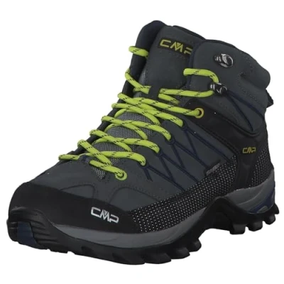 Bild av CMP Rigel Mid Trekking Shoe Wp herr vandringsskor, Grå B blå, 42 EU