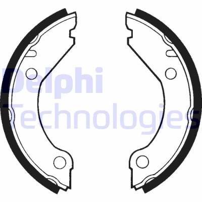 Bild av DELPHI LS1375 Mâchoires De Frein à Main VOLVO: 940 I Break, 740 240 Break